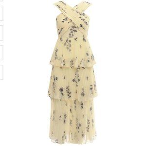 SOLD --- Self-Portrait Women's Floral Print Midi Dress